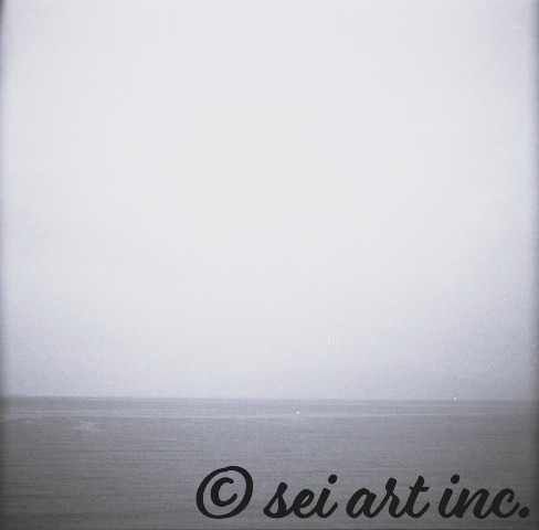 Ocean Horizon (B&W)