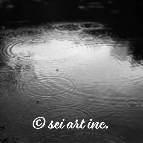 Ripples (B&W) - Mug Side View