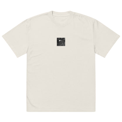 【Faded Bone】
Minimalist mode style oversized faded bone T-shirt with a 'Camellia Flower' black and white photo print on the front / モードストリート系オーバーサイズ・フェードTシャツ（フェードボーン）、フロントに「カメリア（椿）」のモノクロ写真プリント（半袖シャツ）