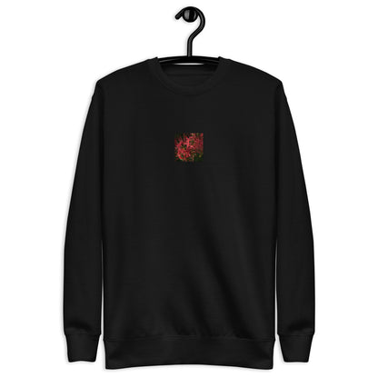 Red Spider Lily Unisex Premium Sweatshirt, black
