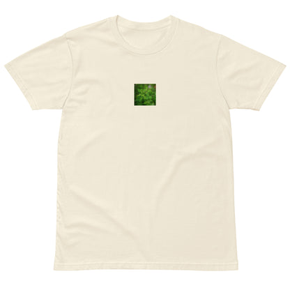 Botanical Plant Art – Unisex Premium T-Shirt, Natural, Front View
