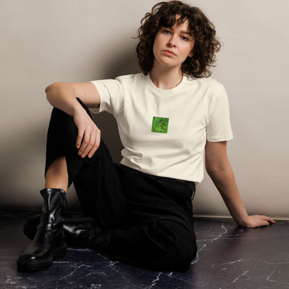 Matsukazesou Botanical Art – Unisex Premium T-Shirt, Natural, Front View