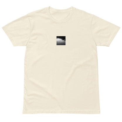 Ripples in Puddle B and W Premium T-Shirt Natural