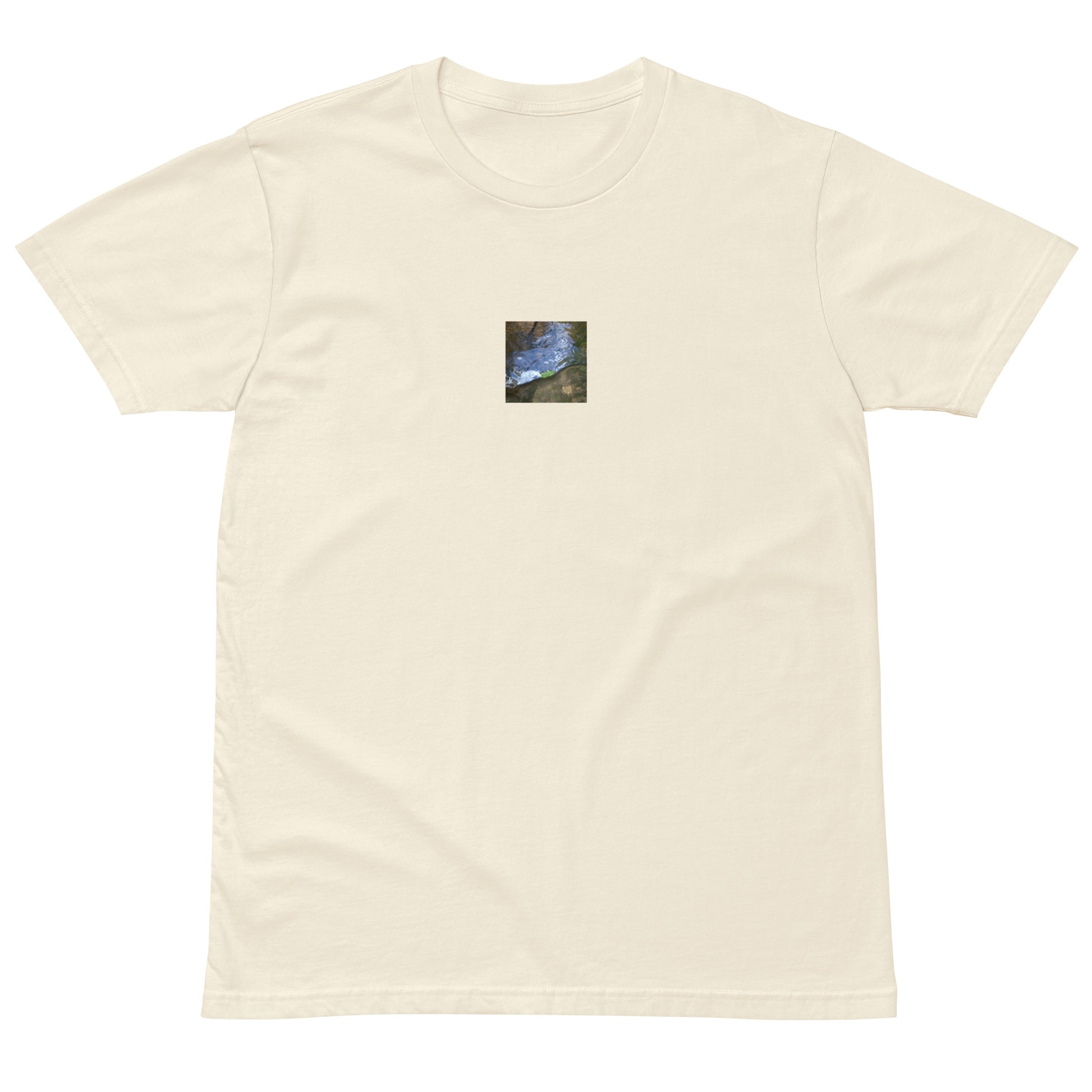 Drifted Leaf - Premium T-Shirt Natural