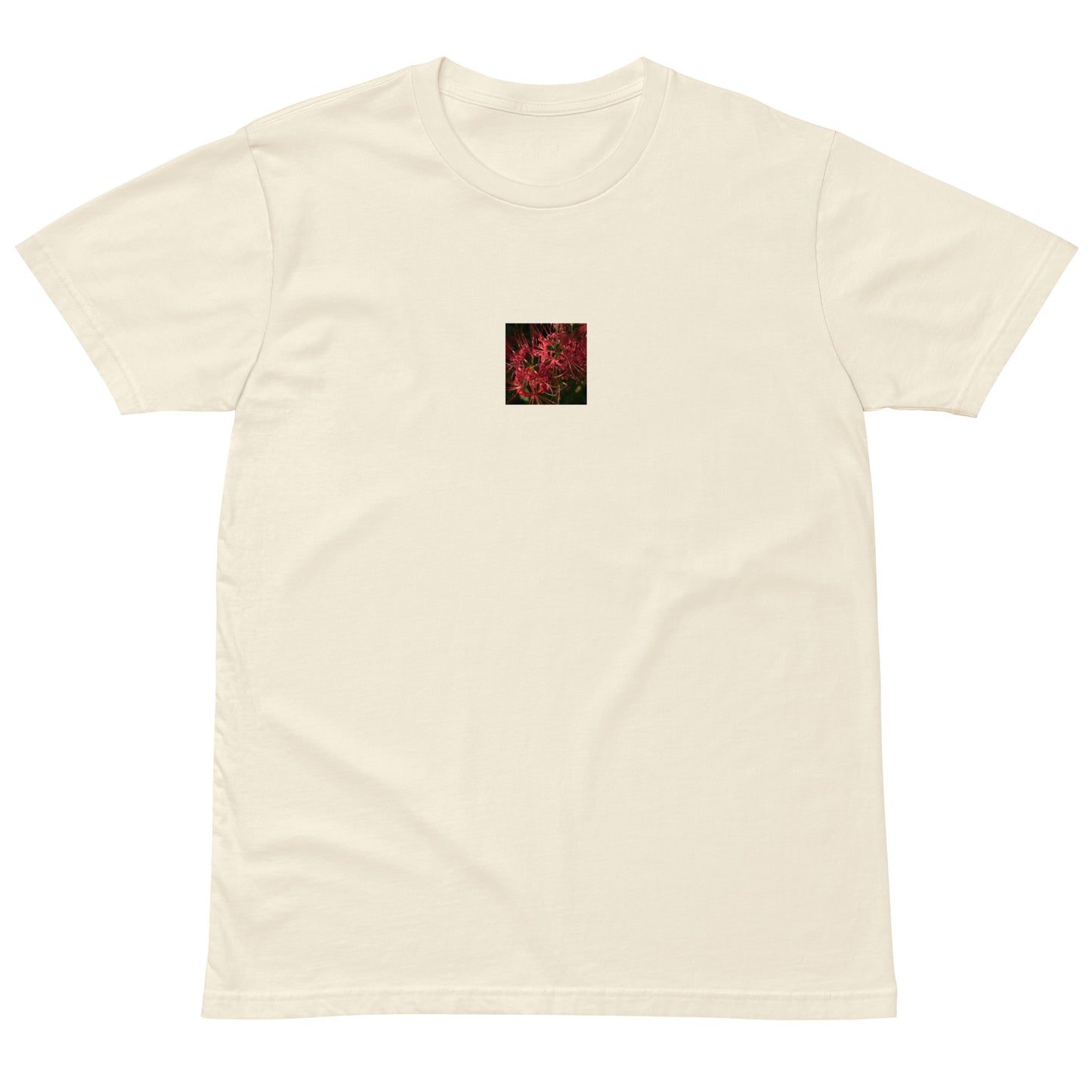 Red Spider Lily Premium T-Shirt, natural