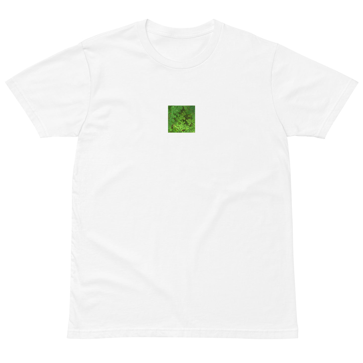 Matsukazesou Botanical Art – Unisex Premium T-Shirt, White, Front View