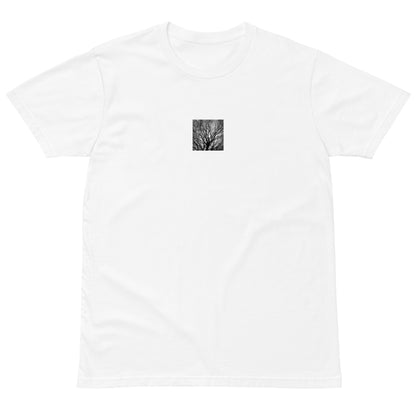 Tree B and W Premium T-Shirt White