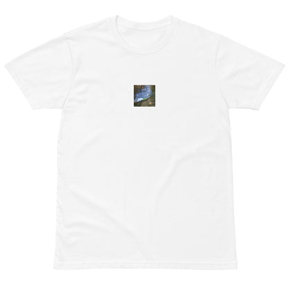 Drifted Leaf - Premium T-Shirt White