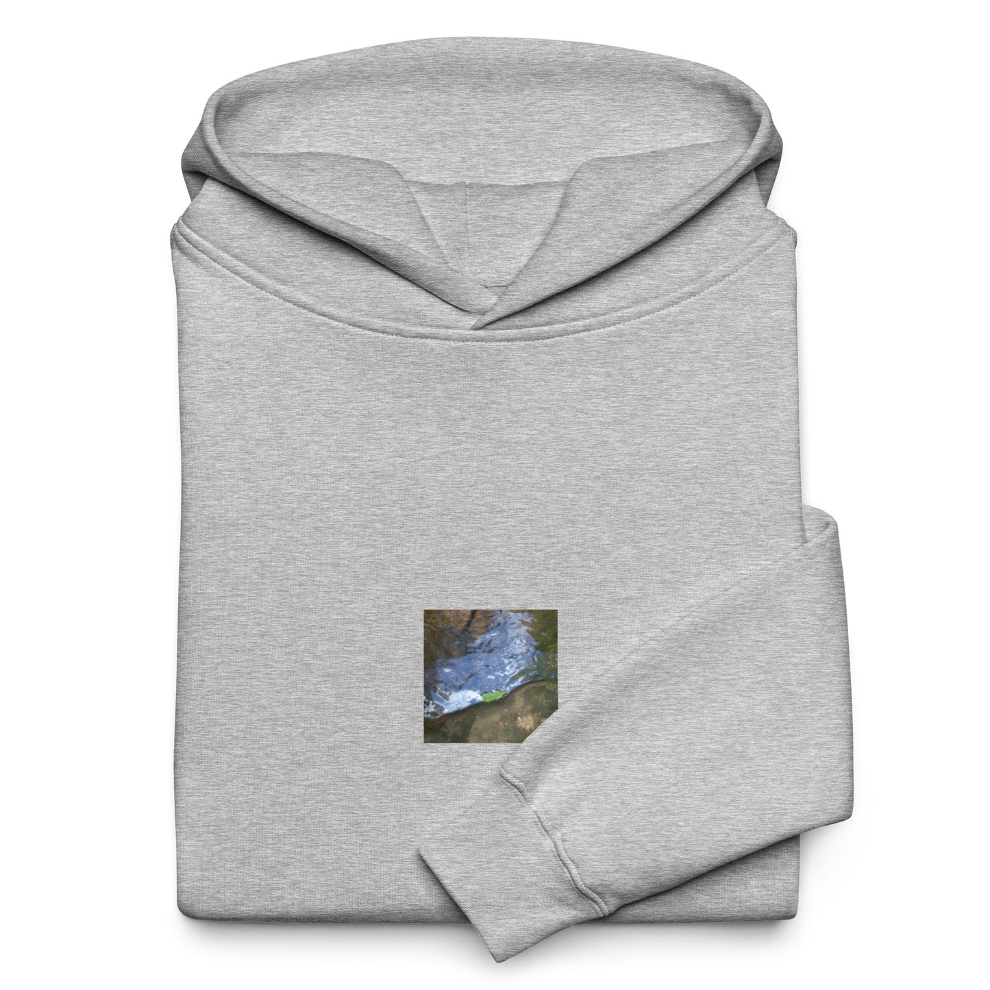 Drifted Leaf - Oversized Hoodie Athletic Heather