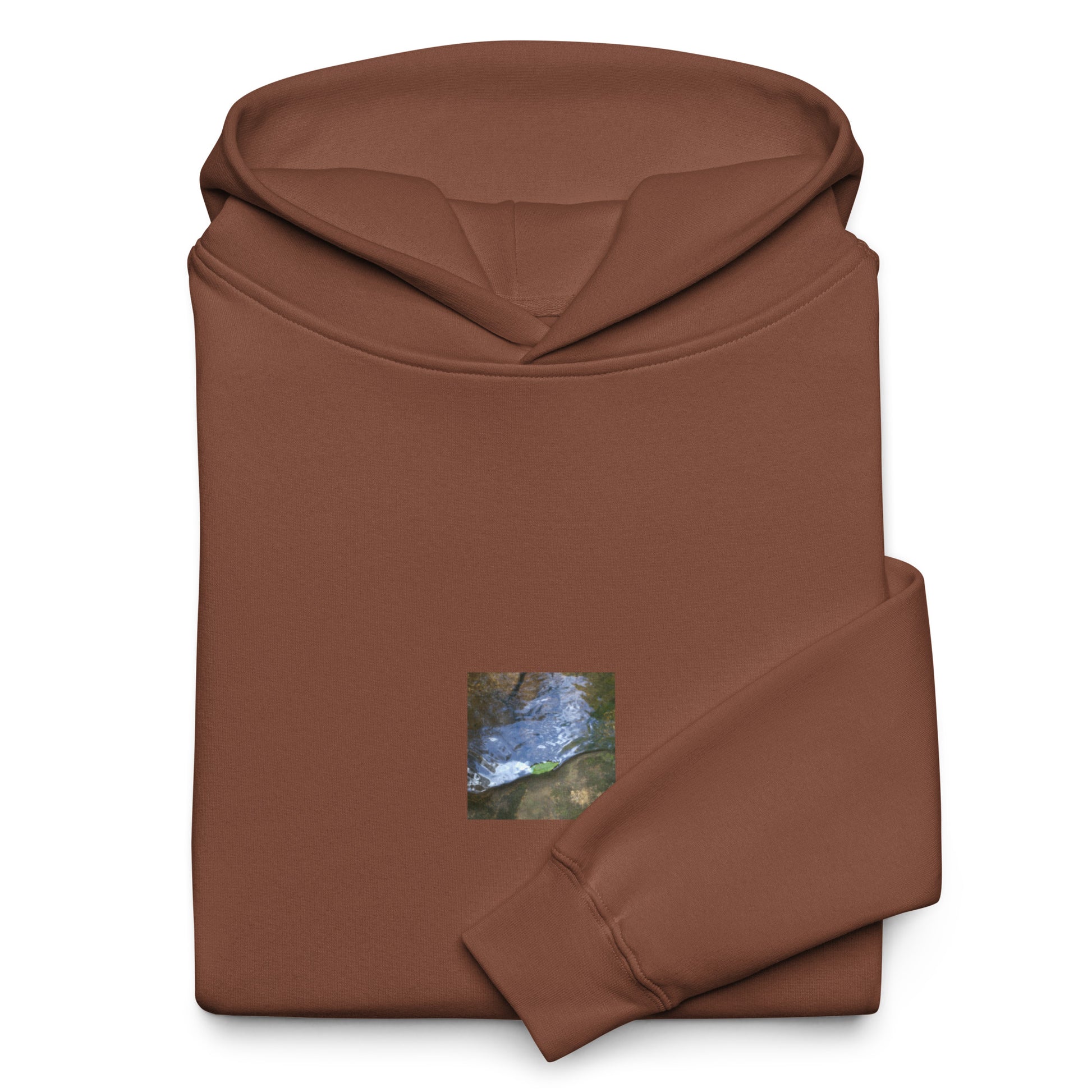 Drifted Leaf - Oversized Hoodie Chestnut