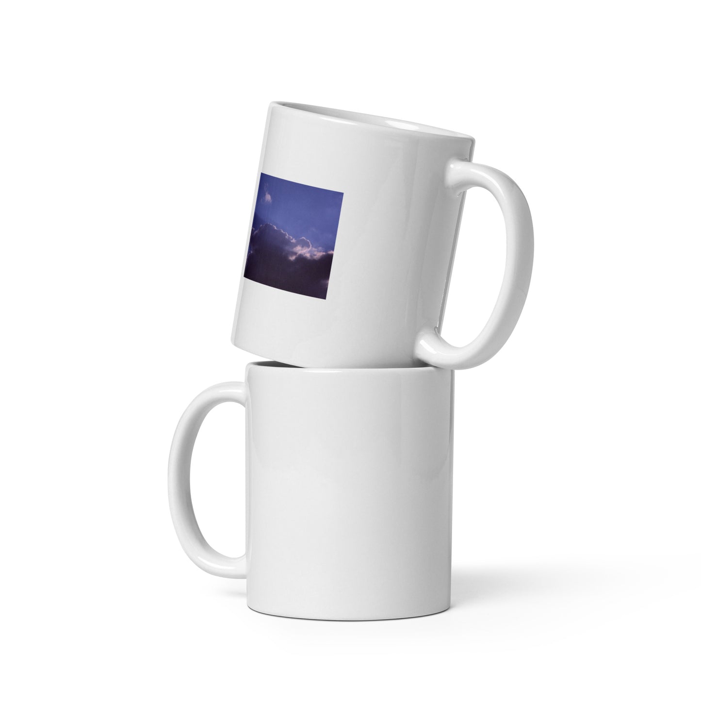 Clouds, Light, Sky - Mug, Front View