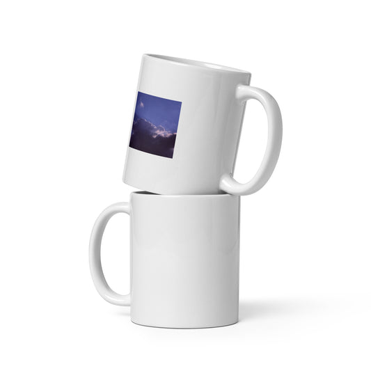 Clouds, Light, Sky - Mug, Front View