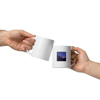 Clouds, Light, Sky - Mug, Front View