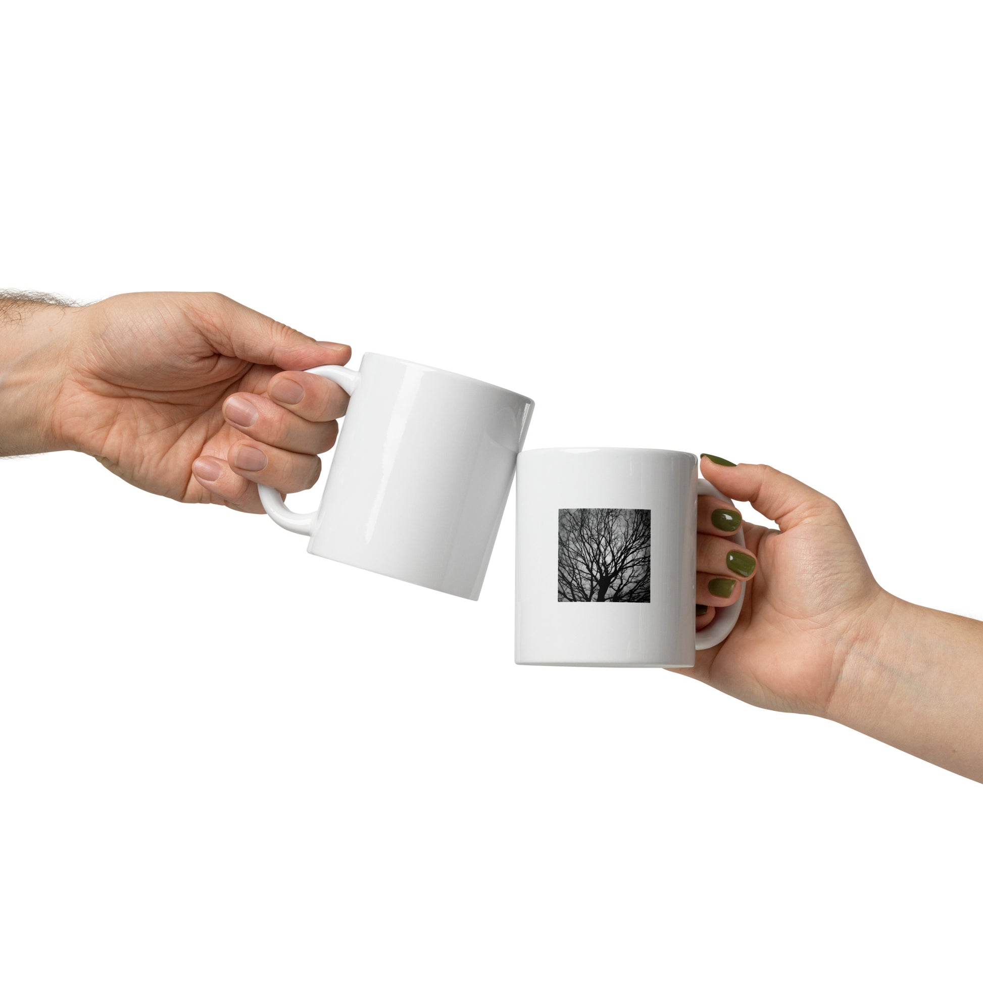 Tree B and W - Mug