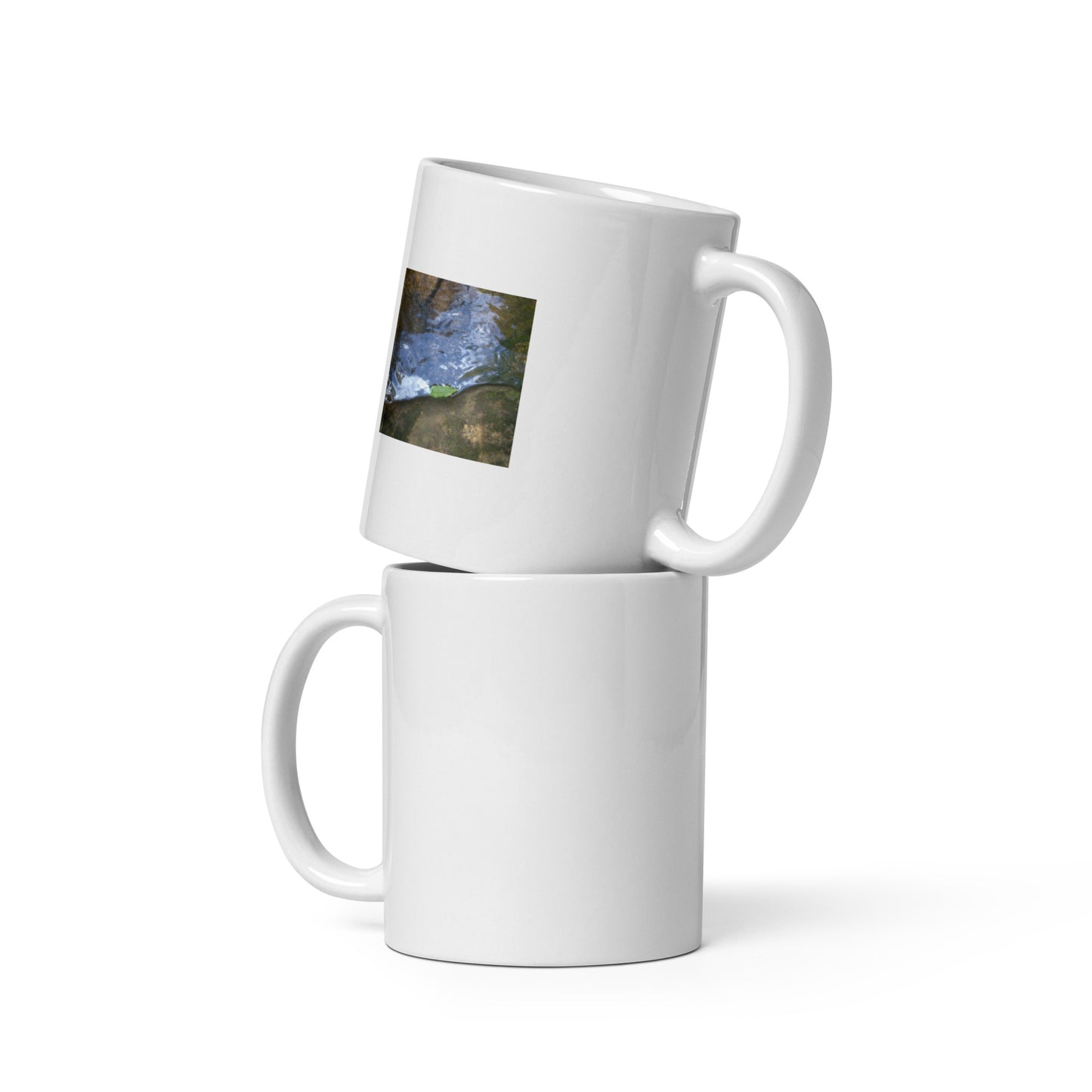 Drifted Leaf - Mug front view