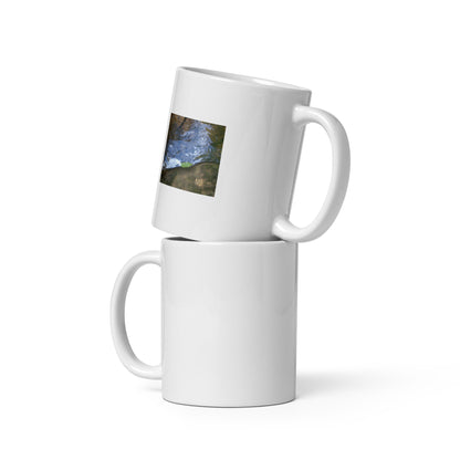 Drifted Leaf - Mug front view