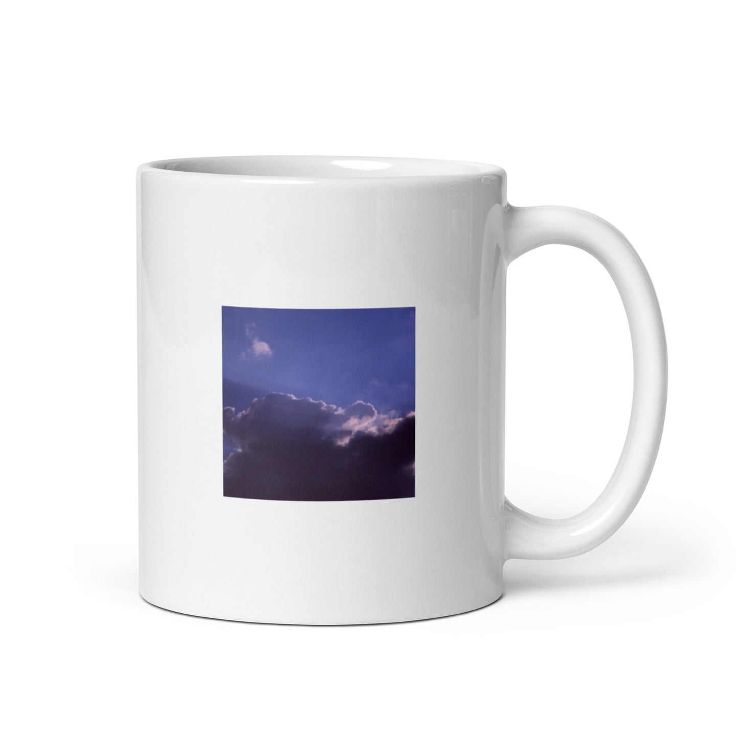 Clouds, Light, Sky - Mug, Front View